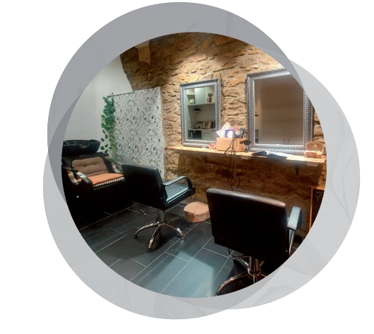 imagen del interior de la peluquería